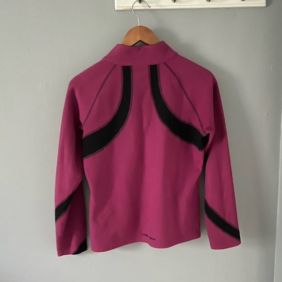 Under Armour 1/4 Zip Fleece Pink Medium - Picture 5 of 10